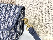 Dior Bobby Handbag Canvas Embroidery M9319 Size 22 x 17 x 6 cm - 2