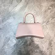 Balencia Hourglass Bag Light Pink Size 23 x 10 x 14 cm - 6