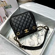 Chanel Bucket Bag Black AS2230 Size 15.5 x 15 x 12.5 cm - 5