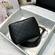 Chanel Bucket Bag Black AS2230 Size 15.5 x 15 x 12.5 cm - 4