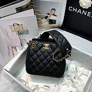 Chanel Bucket Bag Black AS2230 Size 15.5 x 15 x 12.5 cm - 3