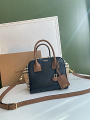 Burberry Cube-Cube Canvas Bag Size 34 x 19 x 21 cm - 1