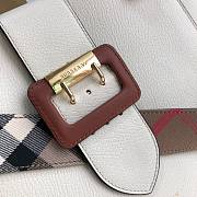 Burberry Buckle Bag White Size 30 x 17.5 x 27.5 cm - 3