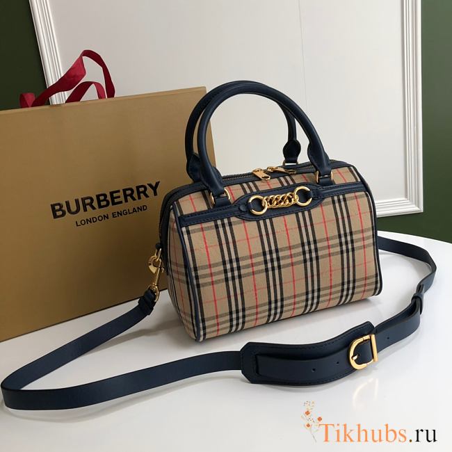 Burberry Bowling Bag Size 23 x 13.5 x 16.5 cm - 1