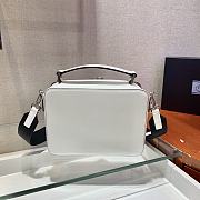 Prada Camera Bag White 2VH069 Size 22 x 16 x 6 cm - 4