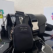 Prada Shoulder Bag Black 1BD295 Size 23 x 12.5 x 5.5 cm - 4