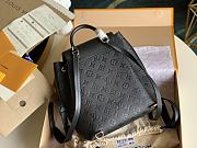 LV Montsouris Backpack Black M45205 Size 27.5 x 33 x 14 cm - 3