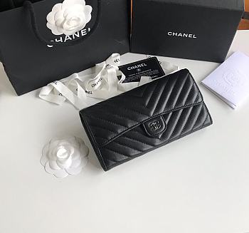 Chanel Long Wallet 80758 Size 10.5 x 19 x 3 cm