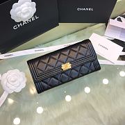 Chanel Leboy Long Wallet 80286 Size 10.5 x 19 x 3 cm - 1