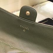 Chanel Leboy Long Wallet Green 80758 Size 10.5 x 19 x 3 cm - 6