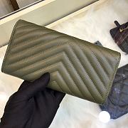 Chanel Leboy Long Wallet Green 80758 Size 10.5 x 19 x 3 cm - 3