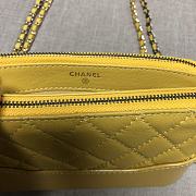 Chanel Gabrielle Yellow 94505 Size 18 x 6 x 11 cm - 4