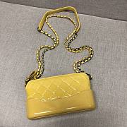 Chanel Gabrielle Yellow 94505 Size 18 x 6 x 11 cm - 2