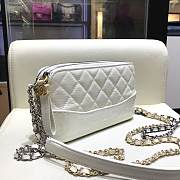 Chanel Gabrielle White 94505 Size 18 x 6 x 11 cm - 5