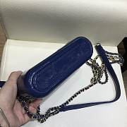 Chanel Gabrielle Dark Blue 94505 Size 18 x 6 x 11 cm - 3