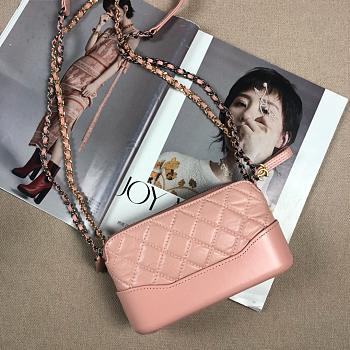 Chanel Gabrielle Pink 94505 Size 18 x 6 x 11 cm