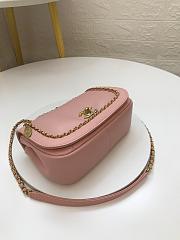 Chanel Dumpling Bag Pink AS0371 Size 22 x 7 x 15 cm - 2