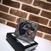 Gucci Men Wallet Wolf Head 451268 - 1