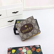 Gucci Wallet Brown Yellow 473954 Size 11 x 9 cm - 1