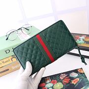 Gucci Wallet Green 536450 Size 19.5 x 10 x 3 cm - 2