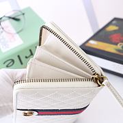 Gucci Wallet White 536450 Size 19.5 x 10 x 3 cm - 5