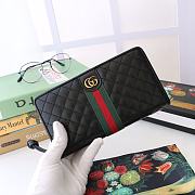 Gucci Wallet Black 536450 Size 19.5 x 10 x 3 cm - 1