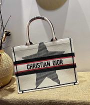 Dior Book Tote Multi In Lights Small M1286 Size 36 cm - 3