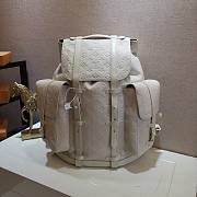 LV Christopher Large Backpack White M53286 Size 44 x 49 x 22 cm - 1