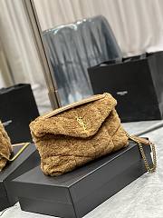 YSL Loulou Wool And Leather 577476 Size 29 × 17 × 11 cm - 3