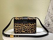 Dior Montaigne 30 Flower Leopard Print Size 24 cm - 3