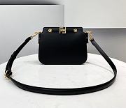 Fendi Touch Smooth Calfskin Black Size 26.5 x 10 x 19 cm - 1