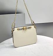 Fendi Touch Smooth with Snake Skin trap Size 26.5 x 10 x 19 cm - 2