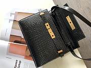 YSL Manhattan Baguette Black 675626 Size 24 x 17.5 x 6 cm - 6