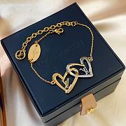 LV Jelwery Love Heart Two-color Bracelet - 5