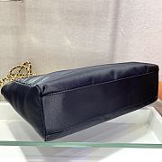 Prada Chain Bag Black 1BD621 Size 30 x 24 x 6 cm  - 6