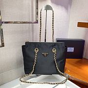 Prada Chain Bag Black 1BD621 Size 30 x 24 x 6 cm  - 5