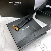 YSL Calfskin Soft Waist 3 cm - 3