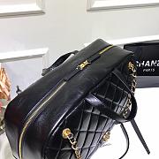 Chanel Boarding Bag Black 42 x 12 x 2 cm - 6