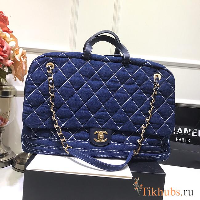 Chanel Boarding Bag Jean 42 x 12 x 2 cm - 1