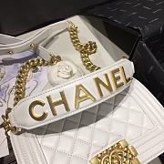 Chanel Leboy White Size 20 cm - 3