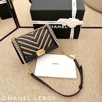 Chanel Leboy 67086 Size 25 cm