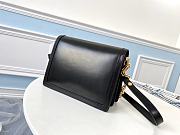 Louis Vuitton Dauphine MM Black M55821 Size 25 x 17 x 10.5 cm - 5