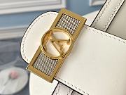 Louis Vuitton Dauphine MM White M55836 Size 25 x 17 x 10.5 cm - 2