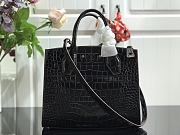 LV City Steamer PM Crocodile Bag N92515 Size 26.5 x 23 x 13 cm - 6