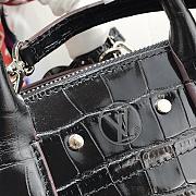 LV City Steamer PM Crocodile Bag N92515 Size 26.5 x 23 x 13 cm - 3