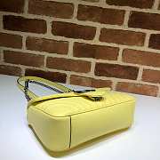 Gucci Marmont Yellow 443497 Size 26 x 15 x 7 cm - 6