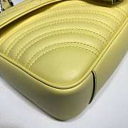 Gucci Marmont Yellow 443497 Size 26 x 15 x 7 cm - 5