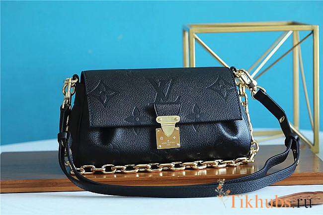 LV Favorite Monogram Empreinte Leather Bag M45813 Size 24 x 14 x 9 cm - 1