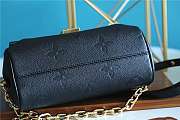 LV Favorite Monogram Empreinte Leather Bag M45813 Size 24 x 14 x 9 cm - 5