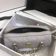 Chanel Bowling Bag Gray AS1899 Size 16 x 22 x 12 cm - 3